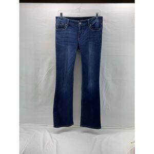 White House Black market boot leg jeans 4